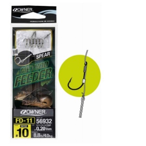 Riguri Owner Method Feeder 56932 FD-11 Spear 10cm 6buc/plic - Img 2