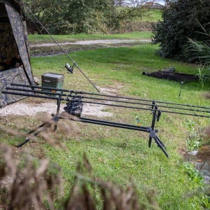 Rod Pod Prologic Element Quick Release Com-Pact Quad Sky Pentru 4 Lansete - Img 6