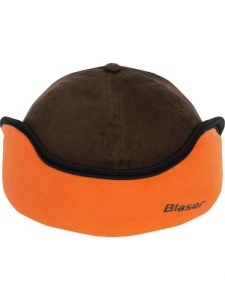 Șapcă Blaser Suede Insulated Blaze Camo cu protecție urechi
