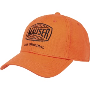 Șapcă MAUSER Logo Cap, Driven Orange, Vizibilitate Ridicată, Material Canvas
