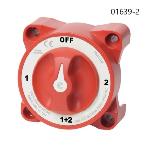Selector Baterii Electron 350A Heavy Duty – Putere maximă și management versatil pentru siguranța deplină a ambarcațiunii tale