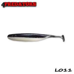 Shad 4Predators Finesse Impact Floating Black-White