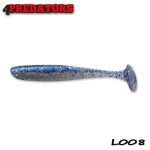 Shad 4Predators Slim Shad, 9cm, Blue-Silver