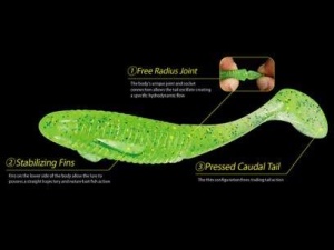 Shad DUO Boostar Wake 8.9cm F006 Watermelon Red Flake - Img 2