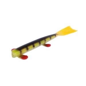 Shad Kamatsu Shadow Hunter 21cm – nălucă modernă pelagică cu cameră internă, aripioare laterale și coadă mobilă, perfectă pentru răpitori mari.