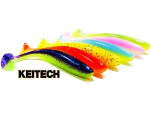 Shad Keitech Easy Shiner Gold Flash Minnow 417 11.4cm 6buc - Img 3