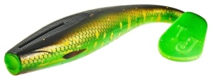 Shad Lucky John Kubira 3D Swim Shad 18cm – nalucă cu corp fusiform, detalii 3D realiste și vibrație amplă a cozii, ideală pentru știucă, șalău și somn