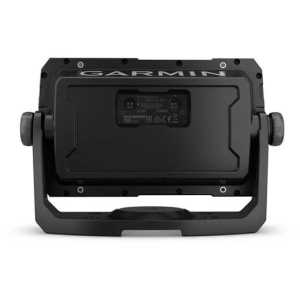 Garmin Striker Vivid 5CV fishfinder compact de 5 inch cu traductor GT20 și sonar CHIRP ClearVü pentru pescuit precis.