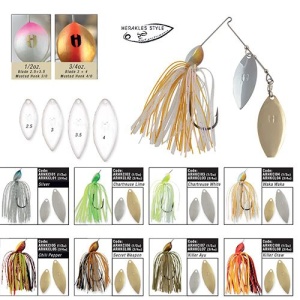 Spinnerbait Colmic Quake, 5/8oz, 17.5g, Silver - Img 2