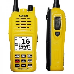 Statie VHF Portabila Navicom RT420+ MAX 6W Lanterna Flashlight IPX8