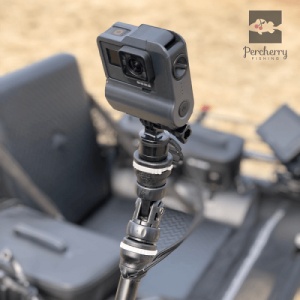 Suport Railblaza Camera Boom 600 R-Lock – Braț extensibil articulat pentru camere de acțiune, rezistent la mediul marin și compatibil cu sistemul StarPort.