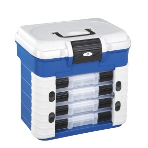 Valigeta Panaro 5 Compartimente 420 x 303 x 400 mm, Model 501, Cutie Organizator Accesorii Spinning