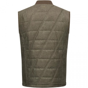 Vesta de vanatoare Blaser Vintage Victor Dark Olive, matlasata cu izolatie 150 g si design vintage elegant.