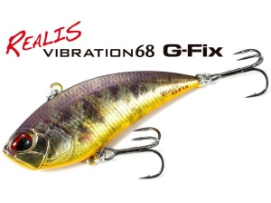 Vobler DUO Realis Vibration G-FIX 6.8cm 21g Sinking Chart Gill Halo - Img 2
