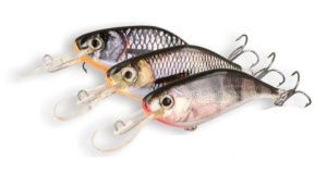 Vobler Hunter Revenger 3.3cm 2.5g sinking Real Perch - Img 2
