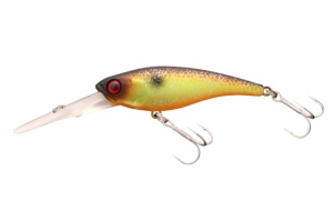 Vobler Jackall Soul Shad 62DDR SP 6.2cm 6.8g Muddy Chartreuse Fish