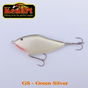 Vobler Kenart Dancer 7cm 22g S Green Silver
