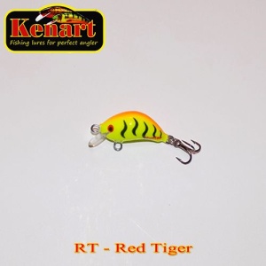 Vobler Kenart Hunter 2cm 1.5g floating Red Tiger