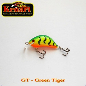 Vobler Kenart Hunter 4cm 4g F Green Tiger