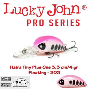 Vobler Lucky John Haira Tiny Plus One 33LBF 3.3cm 4g 203
