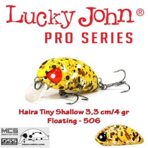 Vobler Lucky John Haira Tiny Shallow 3.3cm 4g 506