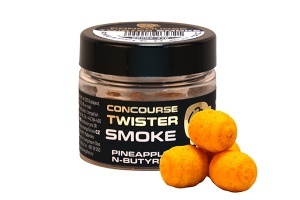 Wafters Benzar Concourse Smoke 8mm cu efect smoke intens și flotabilitate critică, concepuți pentru pescuit la method feeder și competiții.