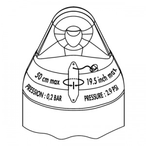 Baloane de protecție pentru acostare Plastimo seria Performance de culoare albă, realizate din PVC lucios prin tehnologia de rotoformare în Olanda, prevăzute cu ochiuri duble de prindere și linii din poliester incluse, disponibile în dimensiuni de la 40cm