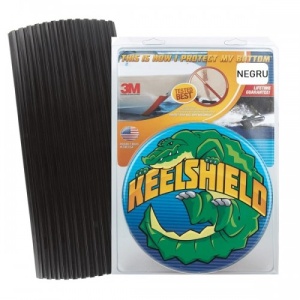 Bandă Protecție Chilă KeelShield Gator Guards Neagră, Polimer Uretanic, Adeziv 3M