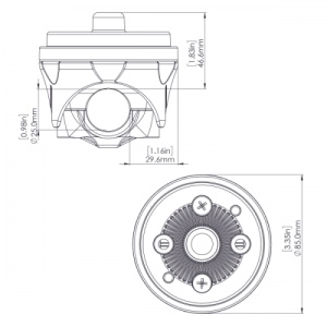 Bază Railblaza HEXX RailMount 25 – Suport profesional pentru balustradă rotundă, proiectat să asigure stabilitate maximă pentru accesoriile HEXX Heavy-Duty.