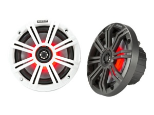 Boxe Marine Coaxiale Kicker KM654 6.5", Protectie UV si Sare, 4 Ohmi, 195W