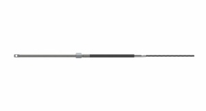Cablu de direcție mecanică heavy-duty Pretech Steerflex 01748 pentru motoare de până la 150 CP – Componentă marină originală cu terminal din oțel inoxidabil, certificare A.B.Y.C. și compatibilitate cu casete Pretech, Uflex și Teleflex.