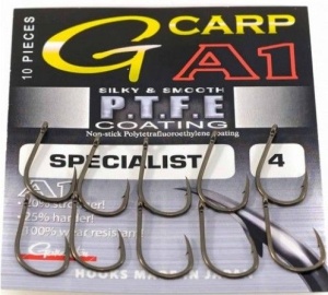 Carlige Gamakatsu A1 G-Carp Specialist Teflon Coating 10buc/plic