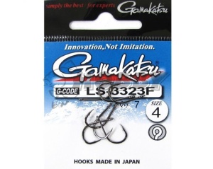 Carlige Gamakatsu LS-3323F Black 13buc/plic - Img 3