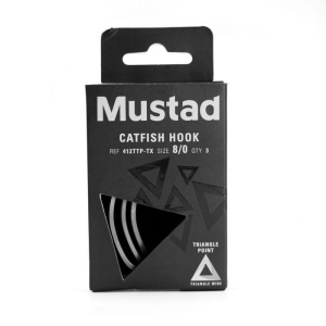 Carlige Mustad Triangle Catfish 412TTP-TS 3buc/plic - Img 3