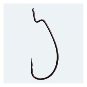 Carlige Offset BKK Chimera Wide Gap Worm Hook Super Slide Coating Nr 01 8buc/plic