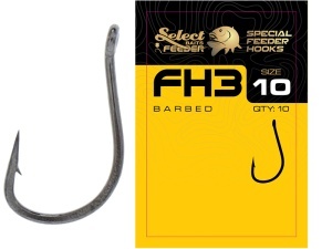 Cârlige Select Baits FH3 Feeder Series Hooks 10buc/plic