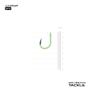 Cârlige Vagner Hook Livebait Pro – Echipament profesional pentru monturi hair-rig la somn, cu ochet sudat și strat luminescent pentru vizibilitate maximă.