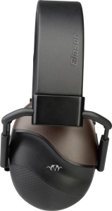Căști antifonice pasive Blaser Hearing Protection 2.0 Essential Brown cu perne din gel de silicon și carcase de schimb.