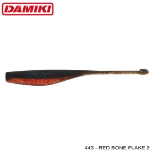 Damiki Dope Shad 10.2cm 8buc/plic Red Bone Flake