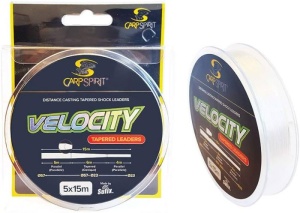 Fir Inaintas Conic Carp Spirit Velocity Tapered Leaders 0.23mm-0.57mm 5x15m