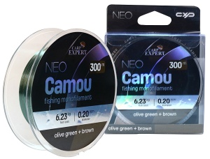 Fir Monofilament CEX Neo Camou Olive Green-Brown 300m