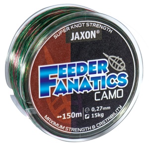 Fir Monofilament Jaxon Feeder Fanatics Camo 150m - Img 2