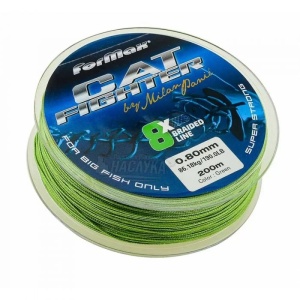 Fir Textil Formax Cat Fighter 8X Braid 200m 0.50mm 48.32kg - Img 2