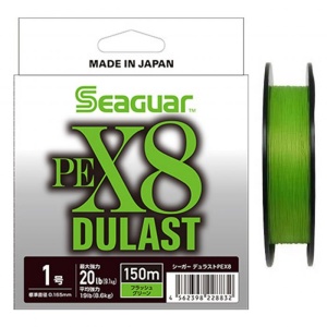 Fir Textil Seaguar Dulast X8 PE Braid Flash Green 150m