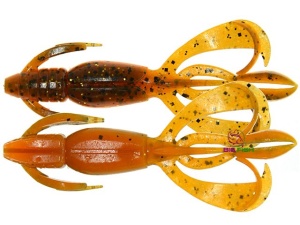 Keitech Crazy Flapper 7.1cm Pumpkin Orange