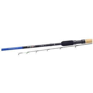 Lanseta Daiwa N’Zon 2.0 Method Feeder 3.66m 80g – lansetă feeder din carbon HMC+, acțiune Medium Fast, cu vârfuri quiver pentru pescuit la distanță.