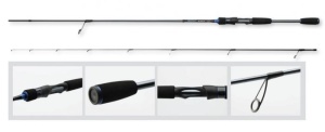 Lanseta DAM Salt-X SW Spin 2.15m 5-25g 2buc