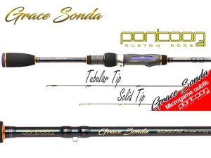 Lanseta Pontoon21 Grace Sonda GSS722LTT 2.18m 1.7-10.5g Extra Fast - Img 2
