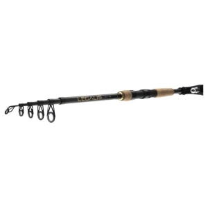 Lanseta Daiwa Legalis Telespin – telescopică, compactă, perfectă pentru pescuit mobil, năluci artificiale și tehnici all-round.