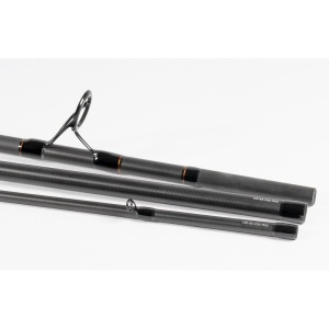 Lansetă Trabucco Supremacy XR Distance Feeder 4.00m 150g cu sistem SELD, inele K-SiC și mâner Lock Grip din plută și EVA.